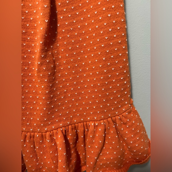 Gymbroee 100% cotton orange fall 5T Dress - Picture 3 of 8